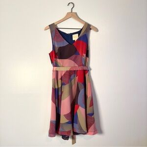 ModCloth Colorful Pattern Dress